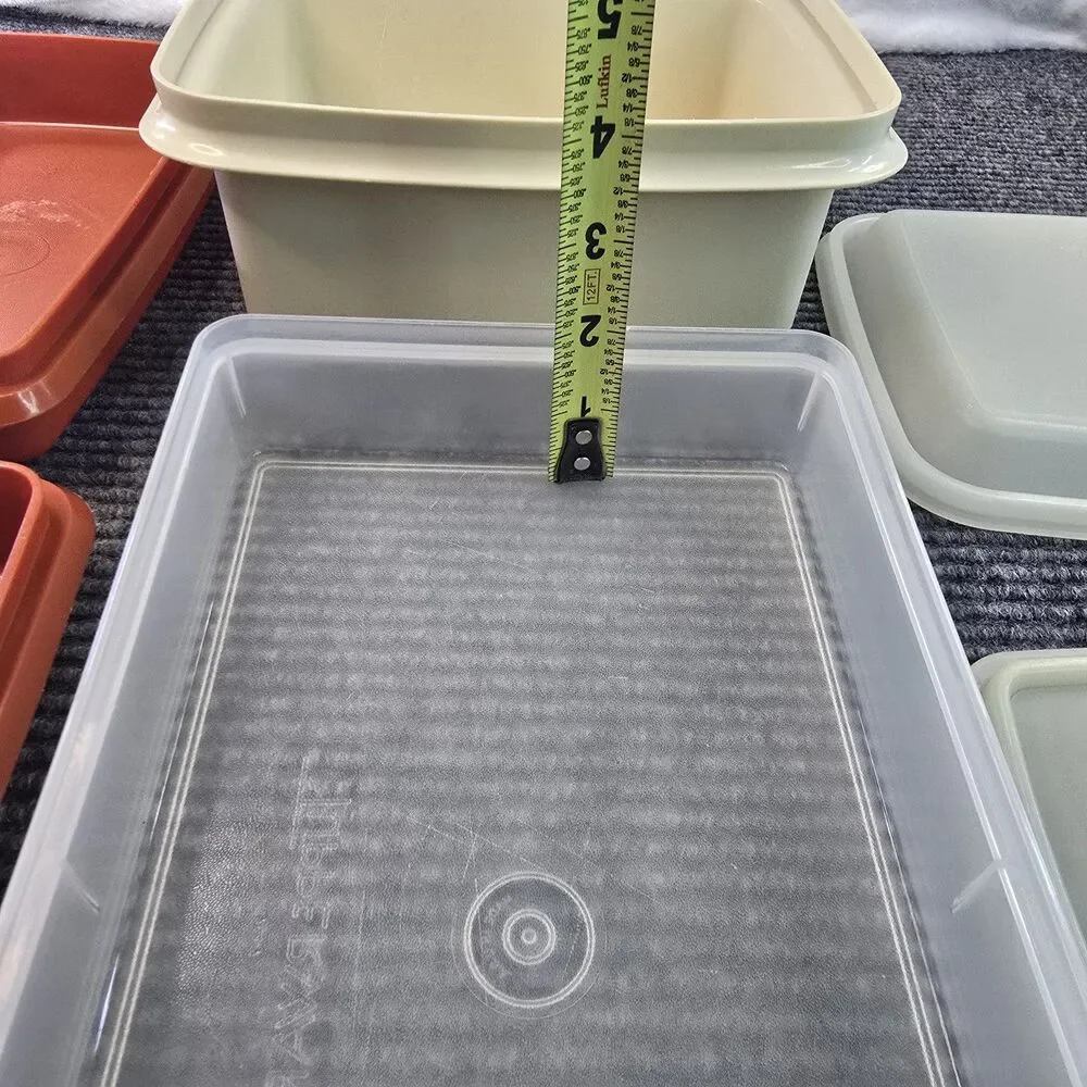 Tupperware orange contains